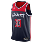 Kyle Kuzma Washington Wizards Jordan Brand Unisex Swingman Jersey - Statement Edition - Navy
