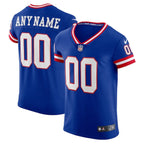 New York Giants Nike Classic Vapor Elite Custom Jersey - Royal