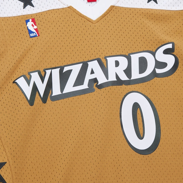 Gilbert Arenas Washington Wizards  2006/07 Hardwood Classics Swingman Jersey - Gold