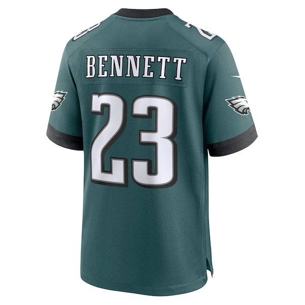 Jakorian Bennett Philadelphia Eagles Nike Team Game Jersey - Midnight Green