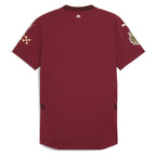 Manchester City Puma 2024/25 Third Authentic Replica Blank Patch Jersey - Burgundy