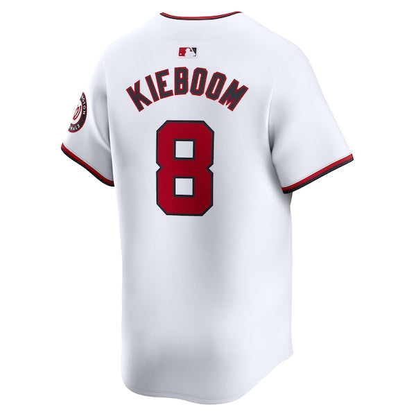 Carter Kieboom Washington Nationals Nike Home Limited Player Jersey - White