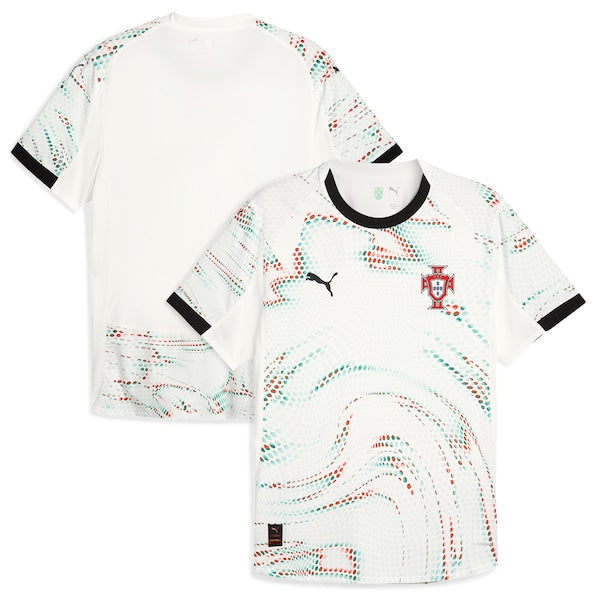 Portugal National Team Puma 2025 Away Authentic Jersey - White