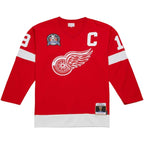 Steve Yzerman Detroit Red Wings Captain Patch 1996/97 Blue Line Player Jersey - Red
