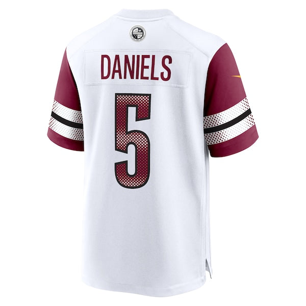 Jayden Daniels Washington Commanders Nike 2024 NFL Draft First Round Pick Player Game Jersey - White