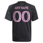 Inter Miami CF adidas Youth 2025 The Fortitude Kit Replica Custom Jersey - Black
