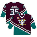 Jean-Sebastien Giguere Anaheim Ducks 2002-03 Power Play Jersey - Purple