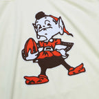 Jim Brown Cleveland Browns Chainstitch Legacy Jersey - Cream