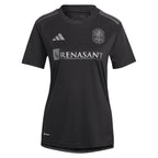 Anibal Godoy Nashville SC adidas Women's 2024 Man In Black Kit Replica Player Jersey - Black
