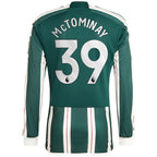 Scott McTominay Manchester United adidas 2023/24 Away Long Sleeve Replica Player Jersey - Green/Red