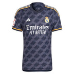 Los Merengues adidas 2023/24 Away Authentic Custom Jersey - Navy