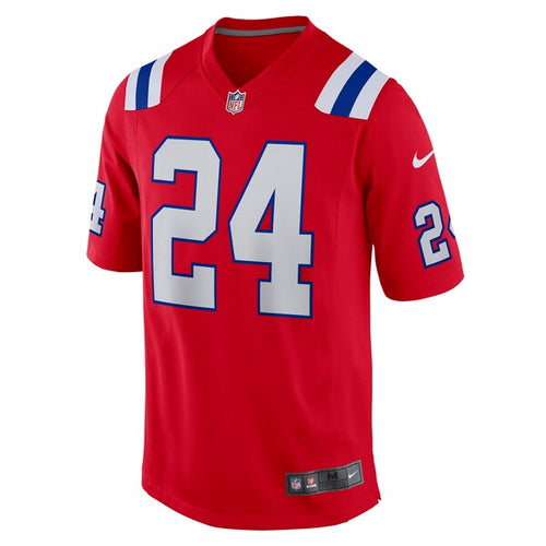 Ty Law New England Patriots Nike Retired Player Alternate Game Jersey - Red/Navy