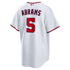 CJ Abrams Washington Nationals Nike Youth Home Replica Player Jersey - White