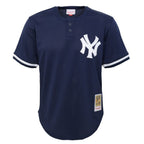 Derek Jeter New York Yankees Preschool Cooperstown Collection Mesh Batting Practice Jersey - Navy