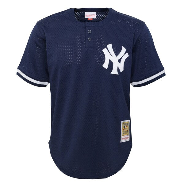 Derek Jeter New York Yankees Preschool Cooperstown Collection Mesh Batting Practice Jersey - Navy