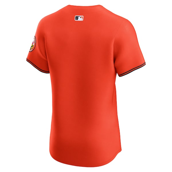 Baltimore Orioles Nike Alternate 2  Elite Jersey - Orange/White/Black