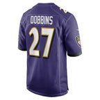 J.K. Dobbins Baltimore Ravens Nike Game Team Jersey - Purple