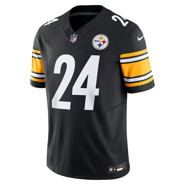 Joey Porter Jr. Pittsburgh Steelers Nike Vapor F.U.S.E. Limited Jersey - Black/White