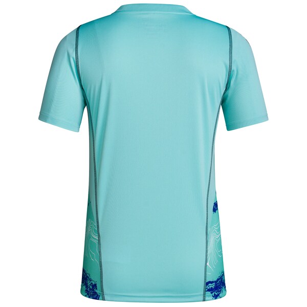 LA Galaxy adidas Women's 2024 One Planet Replica Jersey - Green