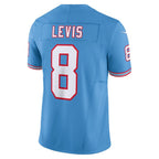 Will Levis Tennessee Titans Nike Alternate Oilers Throwback Vapor F.U.S.E. Limited Jersey - Light Blue/Navy
