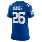 Khalil Herbert Indianapolis Colts Nike Women's Team Game Jersey -  Royal