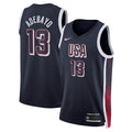 Bam Adebayo Men's USA Basketball Nike Unisex 2024 Swingman Player Jersey - Navy