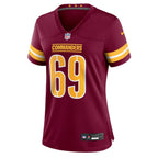 Tyler Ott Washington Commanders Nike Women's  Game Jersey -  Burgundy