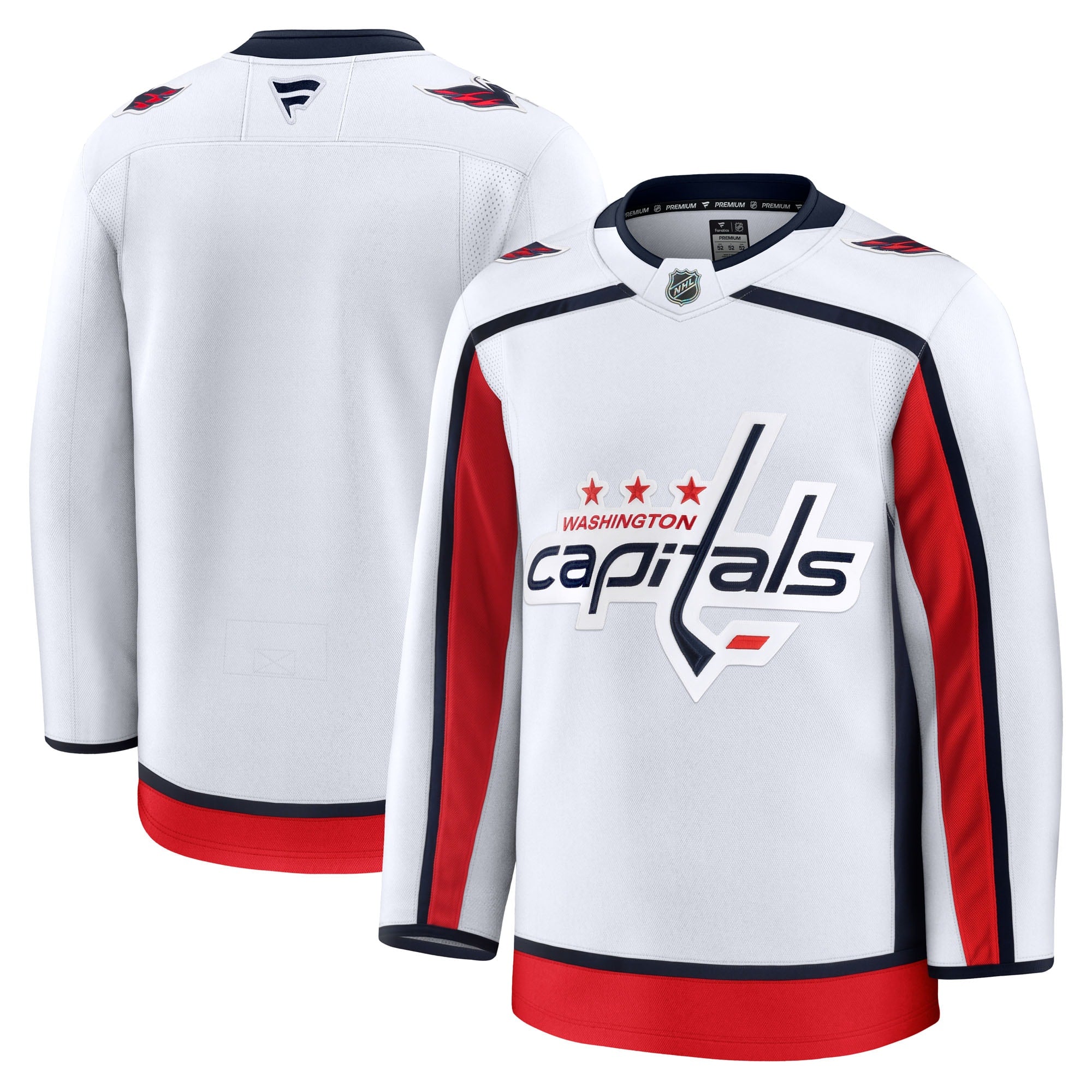 Washington Capitals  Home Premium Jersey - Red/Black/White