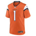 Evan Engram Denver Broncos Nike Team Game Jersey -  Orange