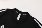 Adidas Short Sleeve Training Jersey Set - AD06- Black