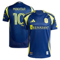 Hany Mukhtar Nashville SC adidas 2025 The Heart Of Nashville Kit Authentic Player Jersey - Navy