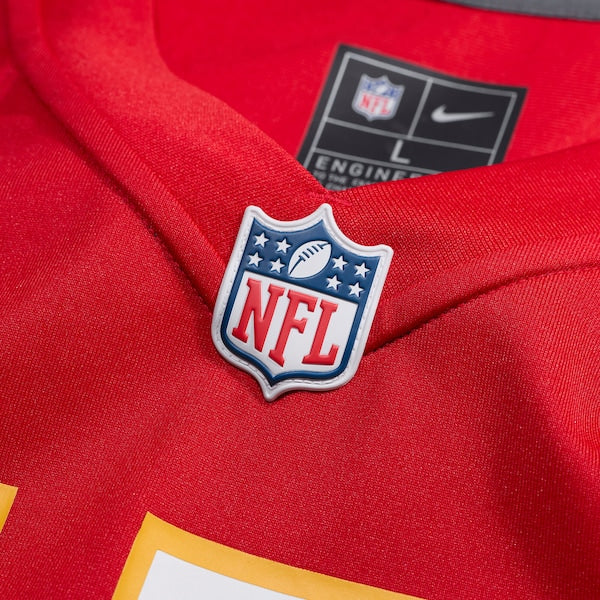 Patrick Mahomes Kansas City Chiefs Nike Super Bowl LIX Game Jersey - Red/White