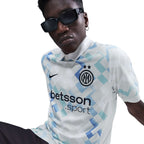 Inter Milan Nike 2025/26 Away Replica Jersey - Aqua/Blue