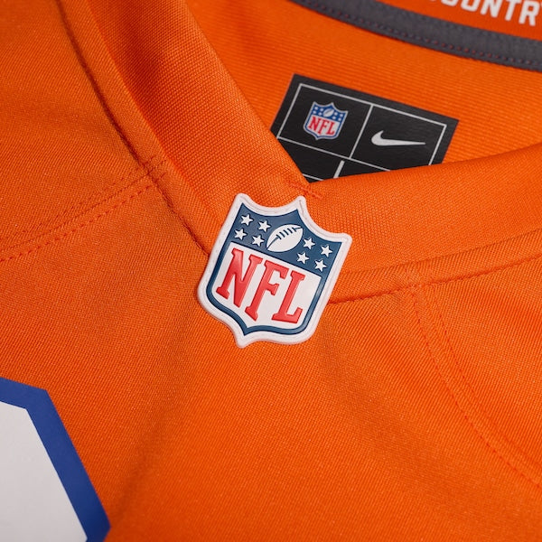 Patrick Surtain II Denver Broncos Nike Mile High Collection 1977 Throwback Player Game Jersey - Orange