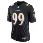 Odafe Oweh Baltimore Ravens Nike Vapor Limited Jersey - Black/Purple