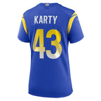 Joshua Karty Los Angeles Rams Nike Women's  Game Jersey -  Royal