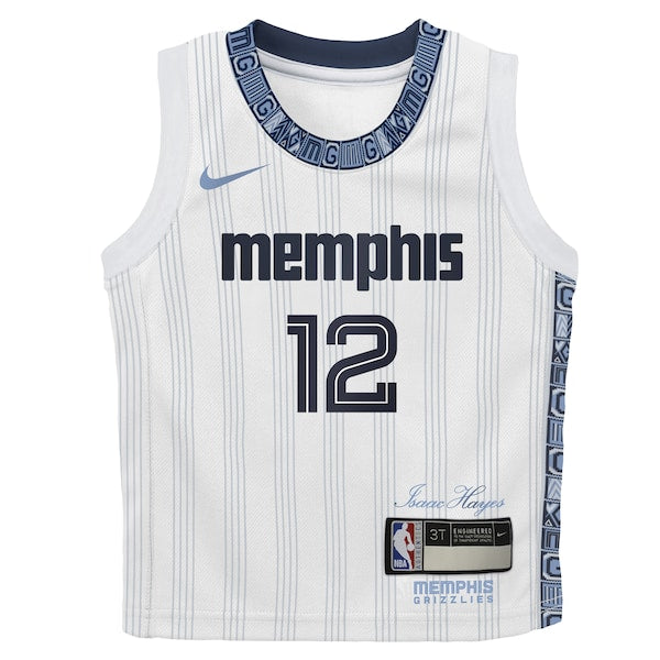 Ja Morant Memphis Grizzlies Nike Preschool 2025/26 City Edition Swingman Jersey - White