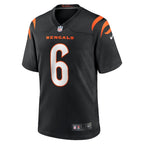 Jake Browning Cincinnati Bengals Nike Game Jersey - Black
