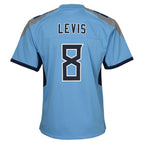 Will Levis Tennessee Titans Nike Youth Alternate Player Game Jersey - Light Blue