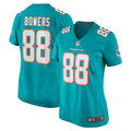 Nick Bowers Miami Dolphins Nike Women's Team Game Jersey -  Aqua