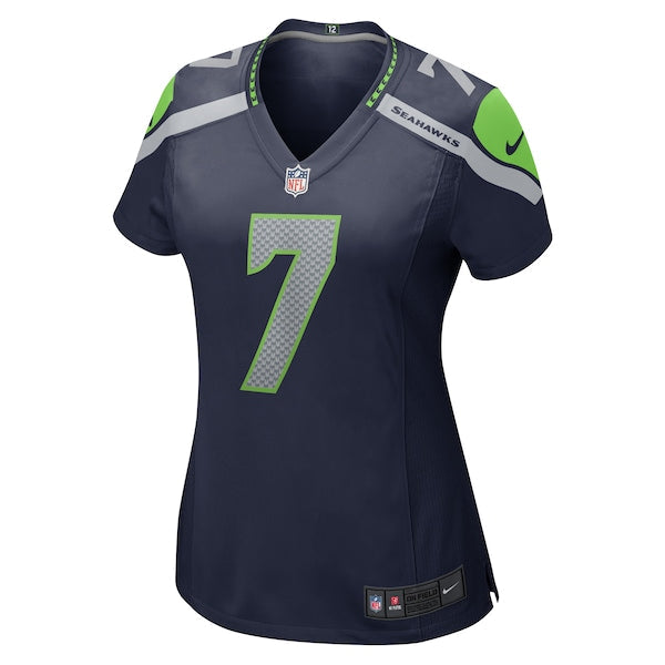 Geno Smith Seattle Seahawks Nike Women's Player Jersey - Navy/Royal
