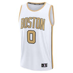 Jayson Tatum Boston Celtics  2025/26 City Edition Fast Break Jersey - White