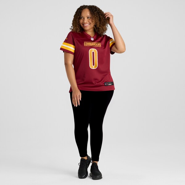 Mike Sainristil Washington Commanders Nike Women's  Game Jersey -  Burgundy