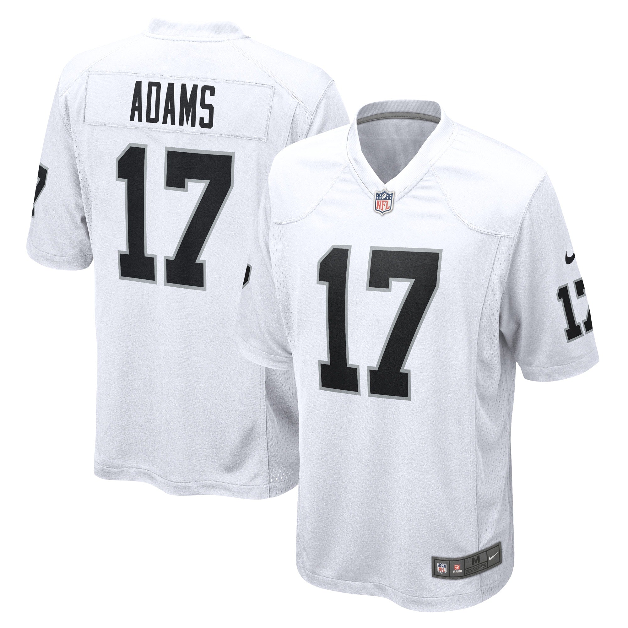 Davante Adams Las Vegas Raiders Nike Game Jersey - Black/White