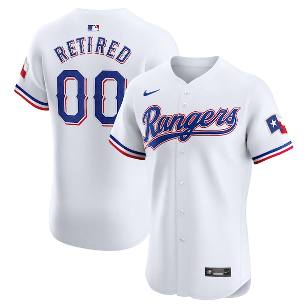 Texas Rangers Nike Home Elite Pick-A-Player Retired Roster Jersey - White