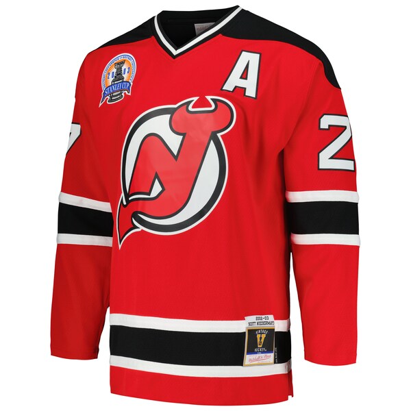 Scott Niedermayer New Jersey Devils  2002/03 Blue Line Player Jersey - Red