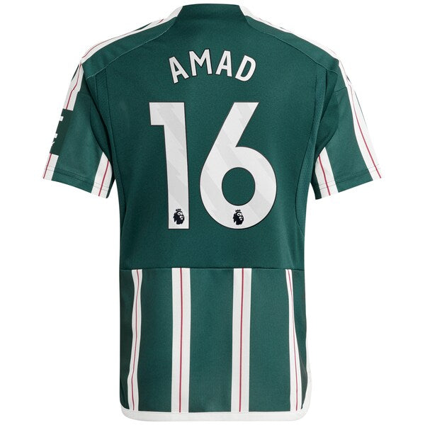 Amad Diallo Manchester United adidas Youth Replica Player Jersey – Green