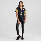 Russell Wilson Pittsburgh Steelers Nike Women's  Game Jersey -  Black