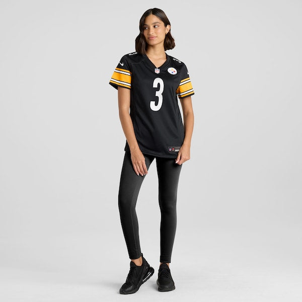 Russell Wilson Pittsburgh Steelers Nike Women's  Game Jersey -  Black
