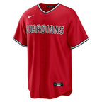 José Ramírez Cleveland Guardians Nike Alternate 2 Replica Jersey - Red/Navy